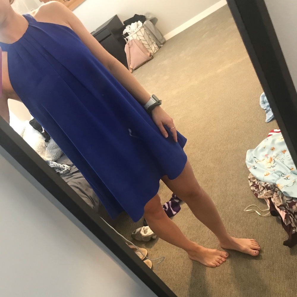 Blue Dress- One Clothing